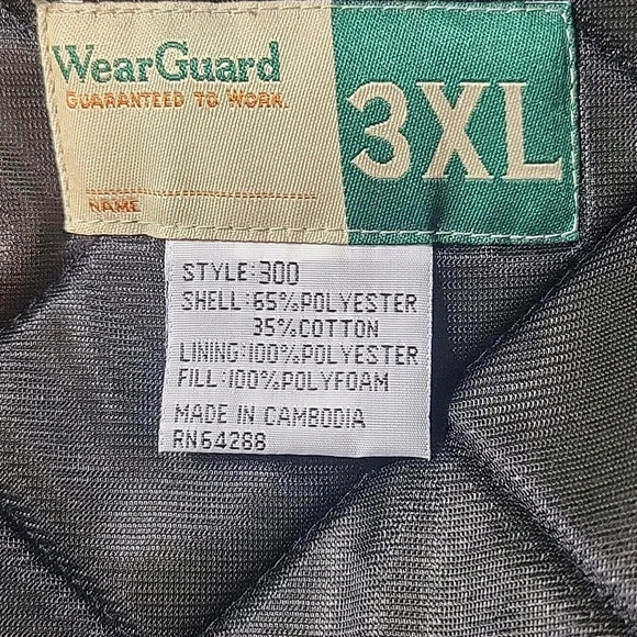 WORKWEAR Work Jacket Green Chore Farm‎ Mechanic Green 3XL - Picture 9 of 9